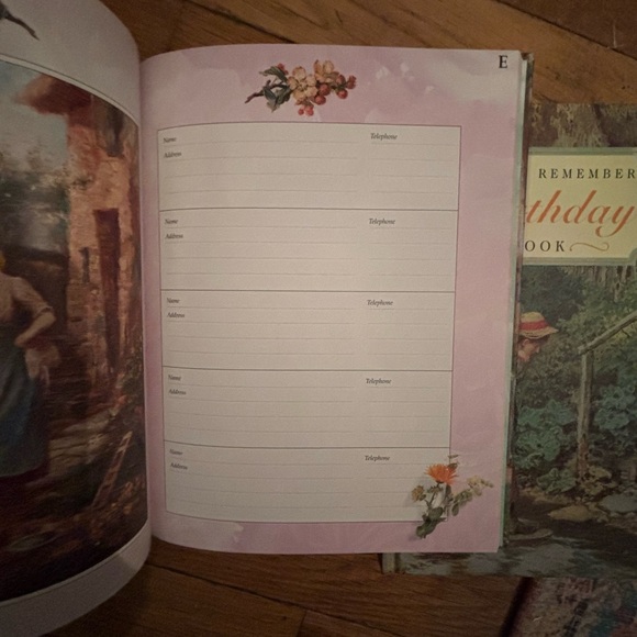 BNIB 2 Books for Friends and Addresses and a book for everyone’s birthday!! - Picture 14 of 17